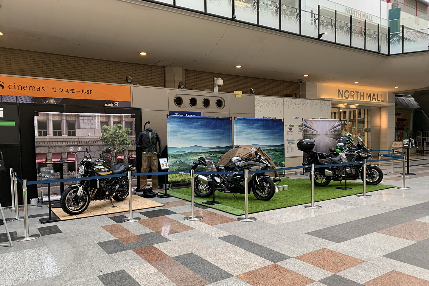 カワサキプラザ展示会 神戸Umie